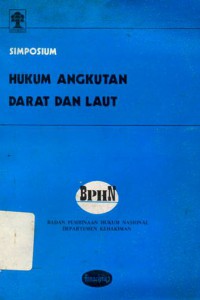 Simposium Hukum Angkutan Darat Dan Laut