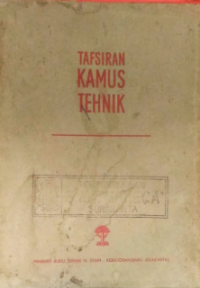 Tafsiran Kamus Teknik