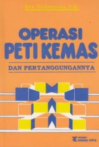 Operasi Peti Kemas Dan Pertanggungangannya