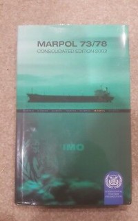 Marpol 73/78 Consolidated Edition 2002