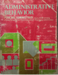 Administrative Behavior 3rd Ed.