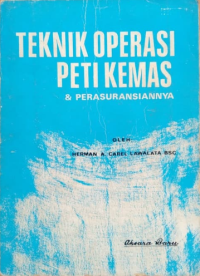 Teknik Operasi Peti Kemas & Perasuransiannya