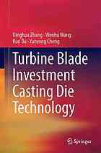 Turbine Blade Investment Casting Die Technology