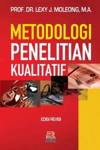 Metodologi Penelitian Kualitatif