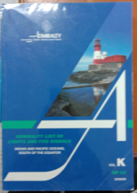 ADMIRALTY LIST OF LIGHTS AND FOG SIGNALS : Indian and Pacific Oceans South of The Equator Vol.k NP83 2008/09