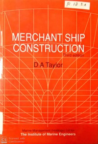 Merchant Ship Construction 3rd Ed