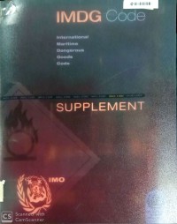 IMDG Code Supplement