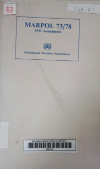 Marpol 73/78 1992 Amendments