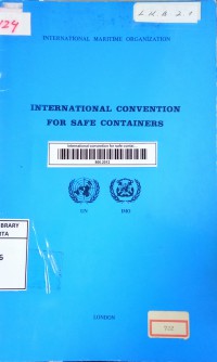 International Convention for Safe Containers, 1972 : CSC 2014 Edition