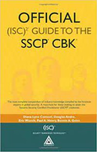 Official (ISC) 2 Guide To The SSCP CBK