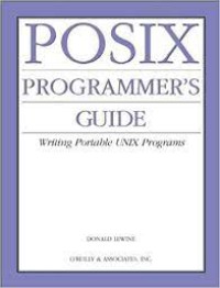 POSIX programmer's guide : writing portable UNIX programs with the POSIX.1 standard