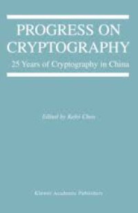 Progress on Cryptography : 25 Years of Cryptography in China