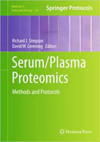 Serum/Plasma Proteomics: Methods and Protocols