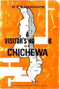 A visitors notebook of Chichewa