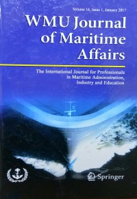 WMU Journal Of Maritime Affairs Vol. 16 Issue 1