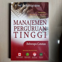 Manajemen Perguruan Tinggi