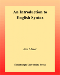 An Introduction To English Syntax